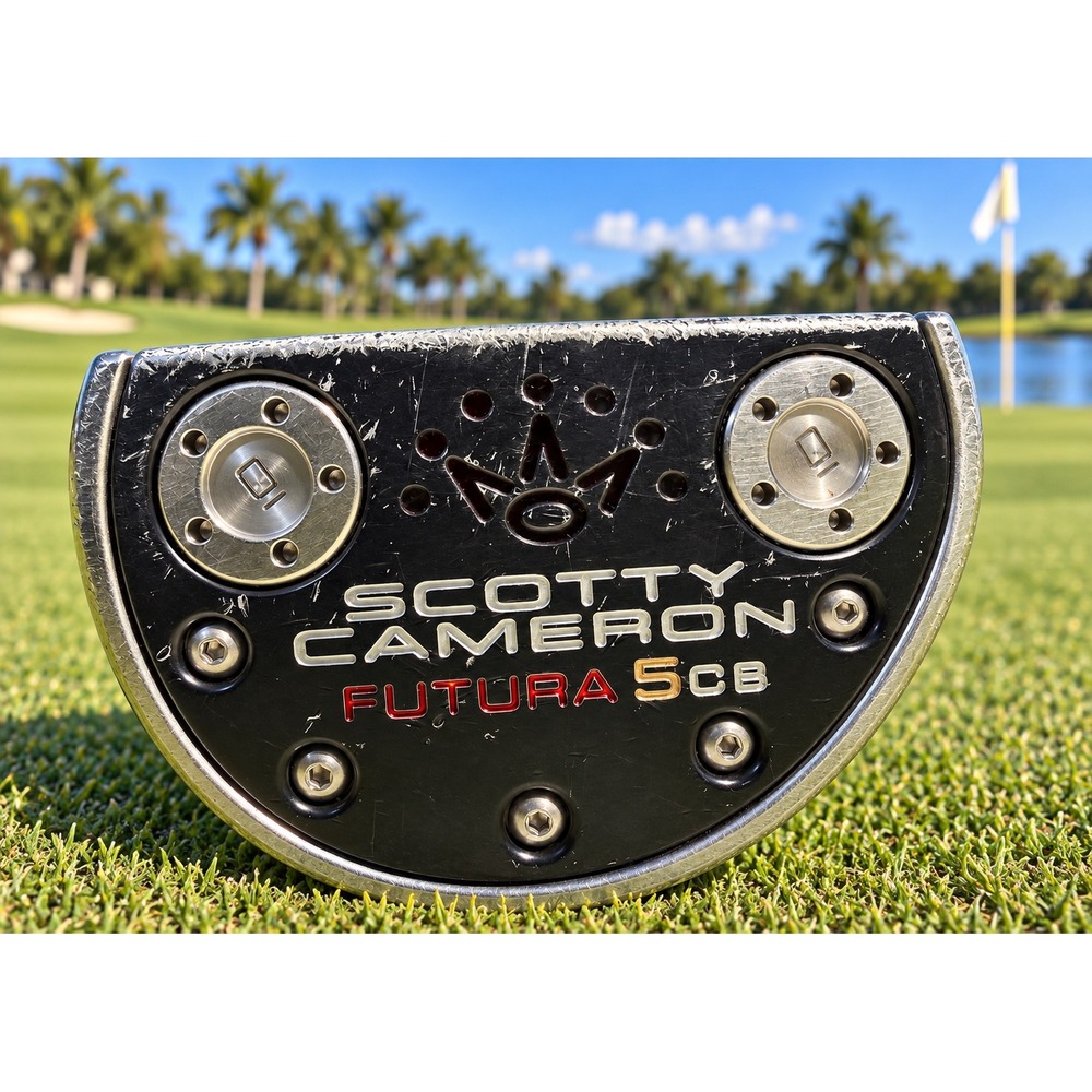 Titleist Scotty Cameron Futura 5CB Putter R/H Studio Design Grip 35 inch